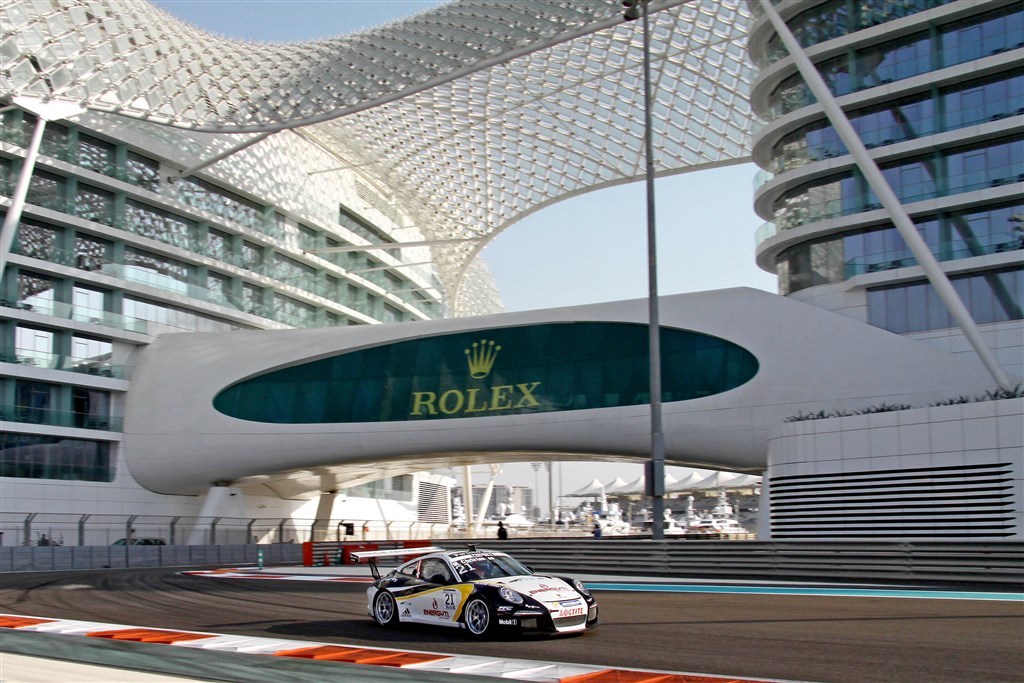 Michael Christensen på Yas Marina-banen
(Foto: Grand Prix Photo)